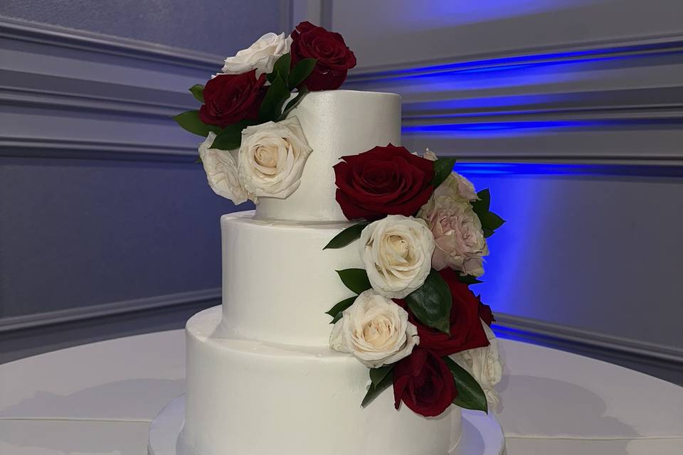 3 tier Wedding