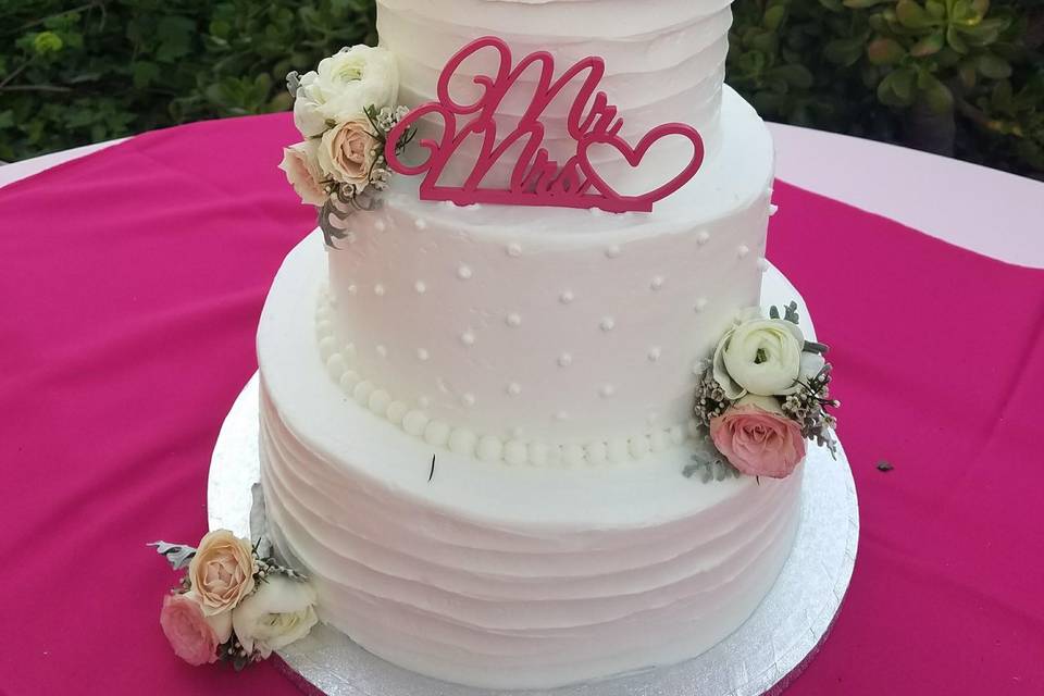 Mixed texture 3 tier