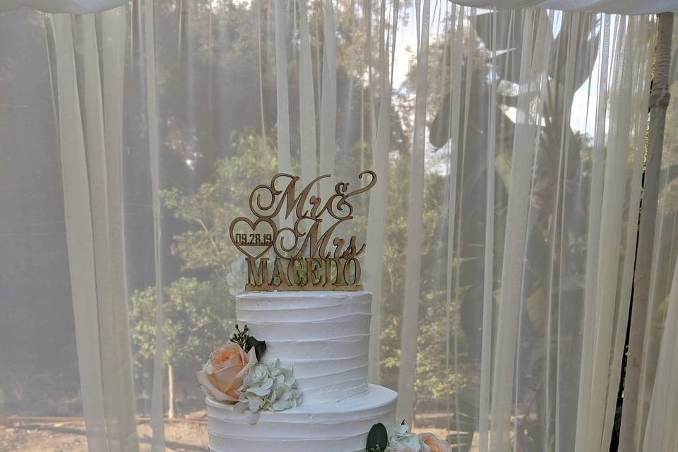 Simple Rustic 3 tier