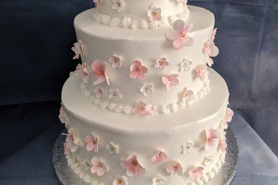 Cherry Blossom 3 tier