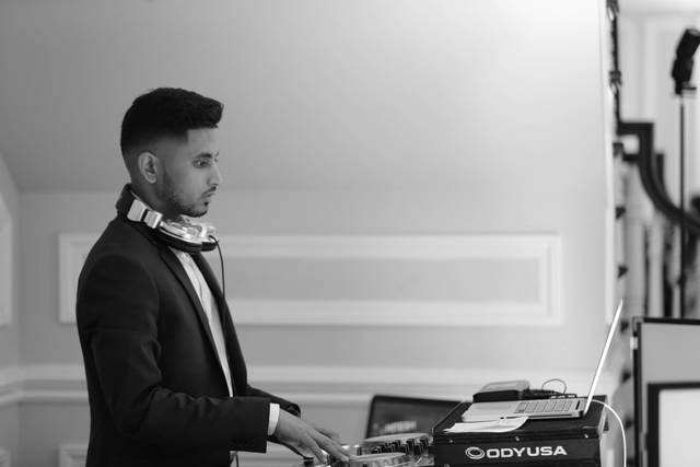 DJ ready to play tunes