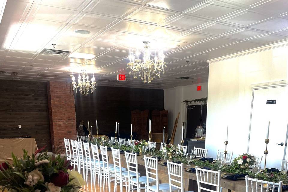 Rustic venue
