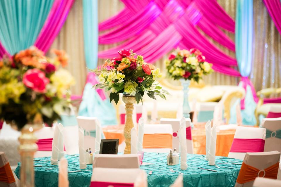 Fun reception design