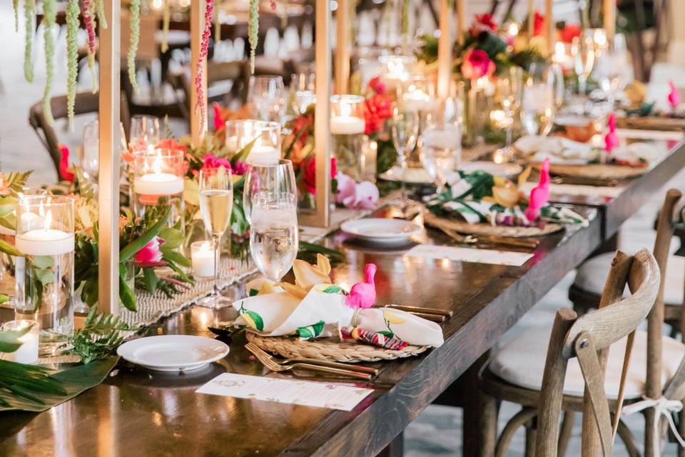 Romantic touches