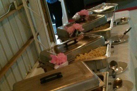 Buffet area