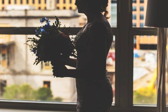 Silhouette portrait