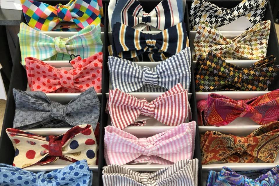 Colorful bowties