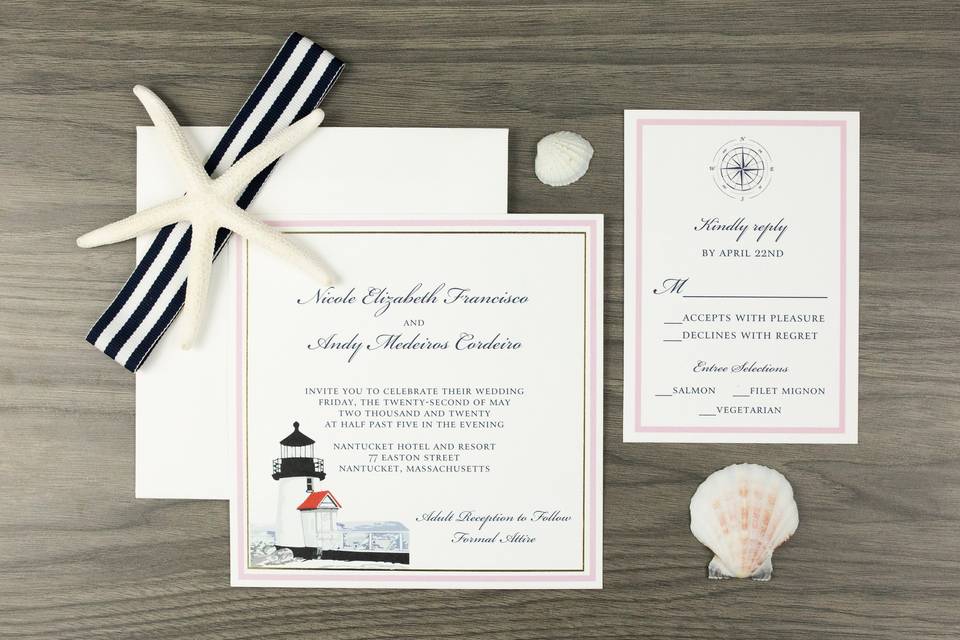 Cape Cod Invitation