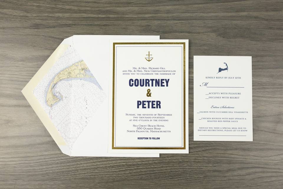 Cape Cod Invitation