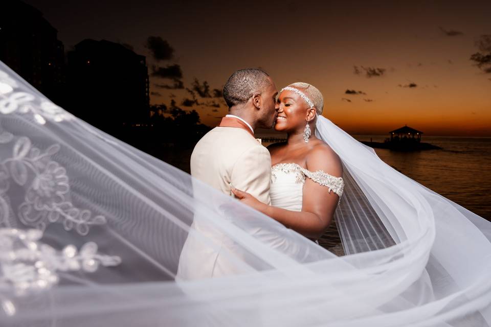 Sunset Romance in Jamaica
