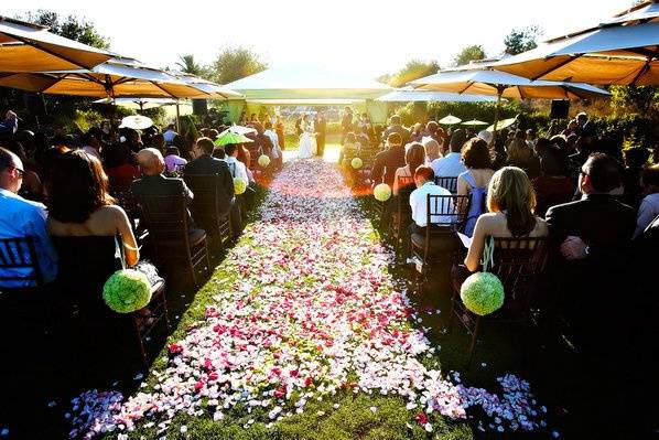 Aisle decor wedding​