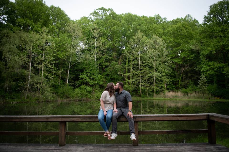 Engaged in the country