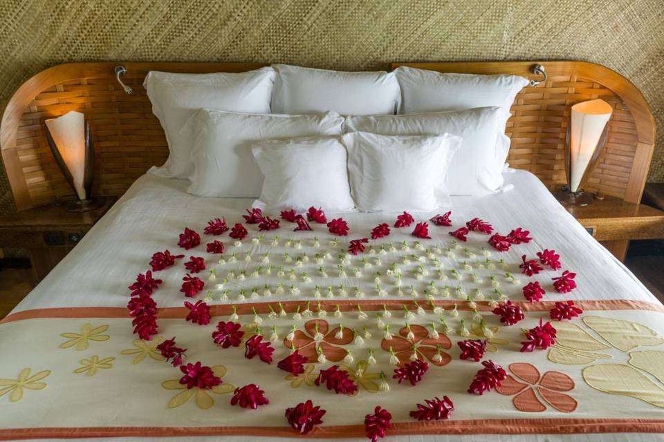 A honeymoon suite