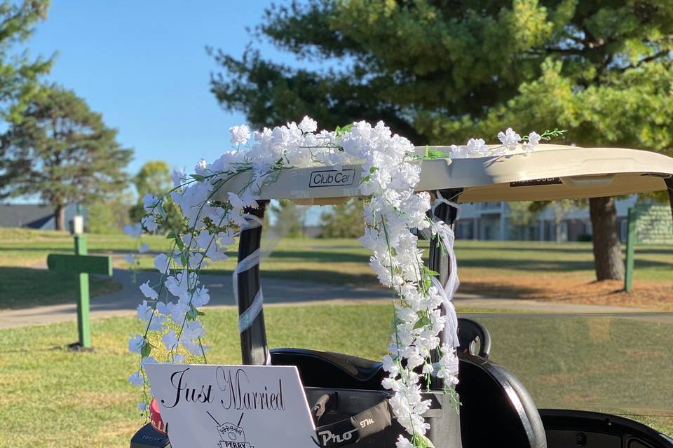 Golf Cart Decor