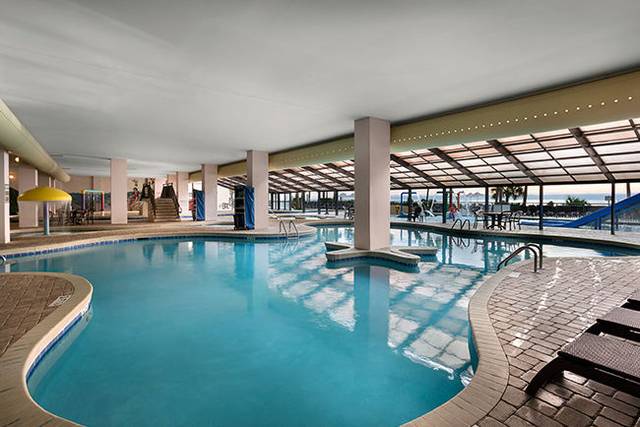 Indoor pool area