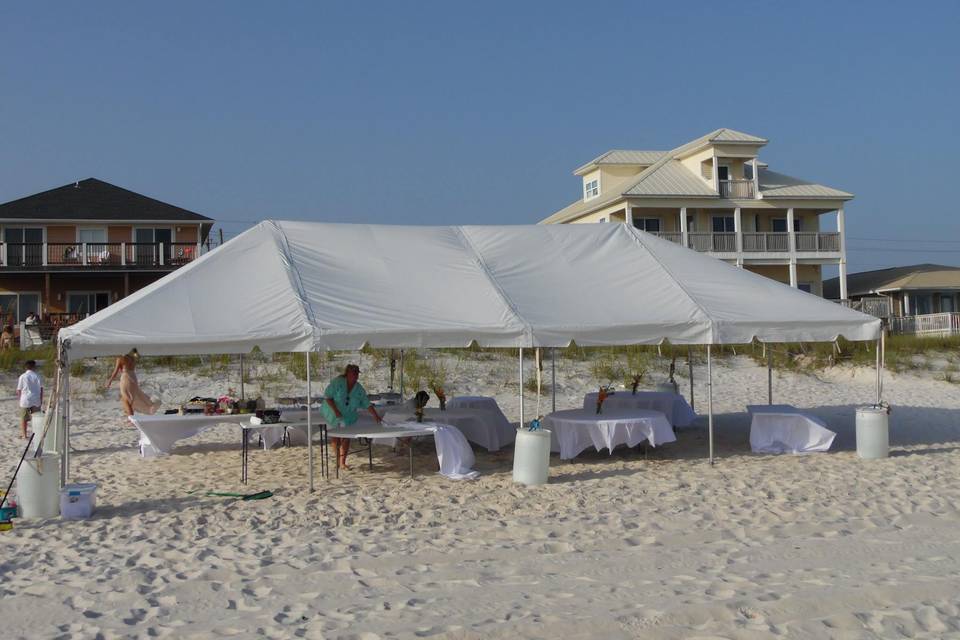 Tent,  Panama City Beach, FL