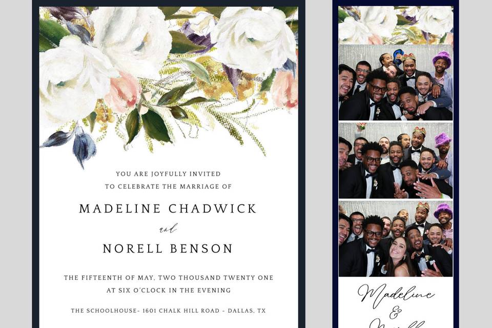 Benson Wedding Custom Strip