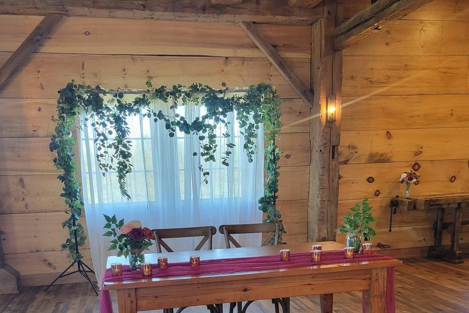 Forrest theme wedding