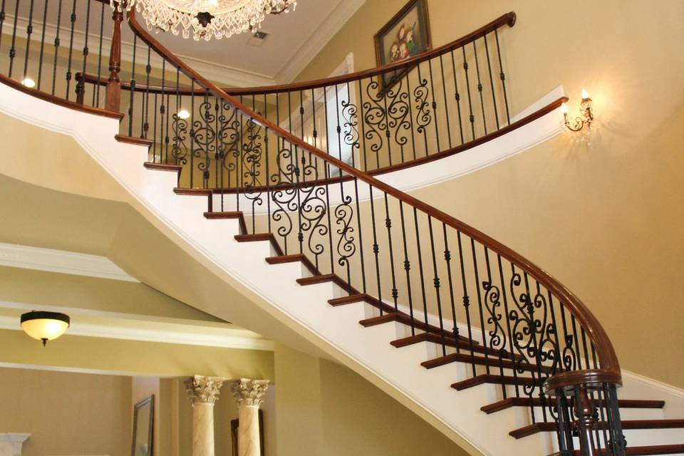 Mansion staircase