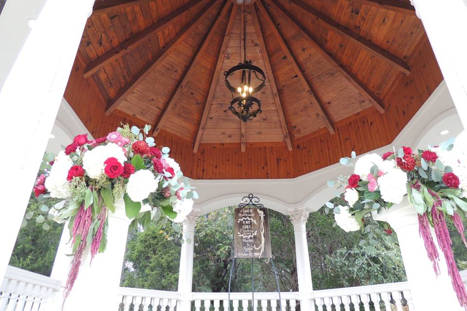 Lantern ceremony gazebo