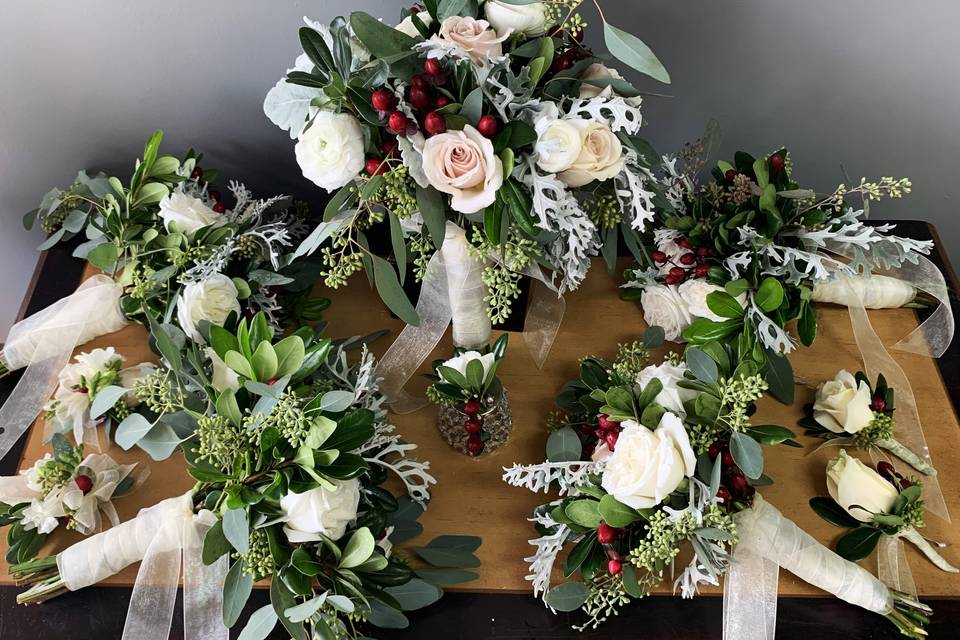 Hydrangea and Garland