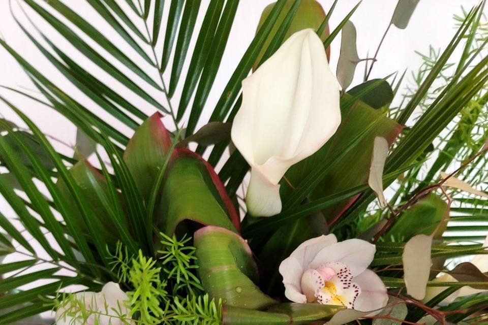 Tropical Briadal Bouquet