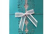 Tiffany Blue Wedding Invitations With Bling by ShopWeddingBling.com