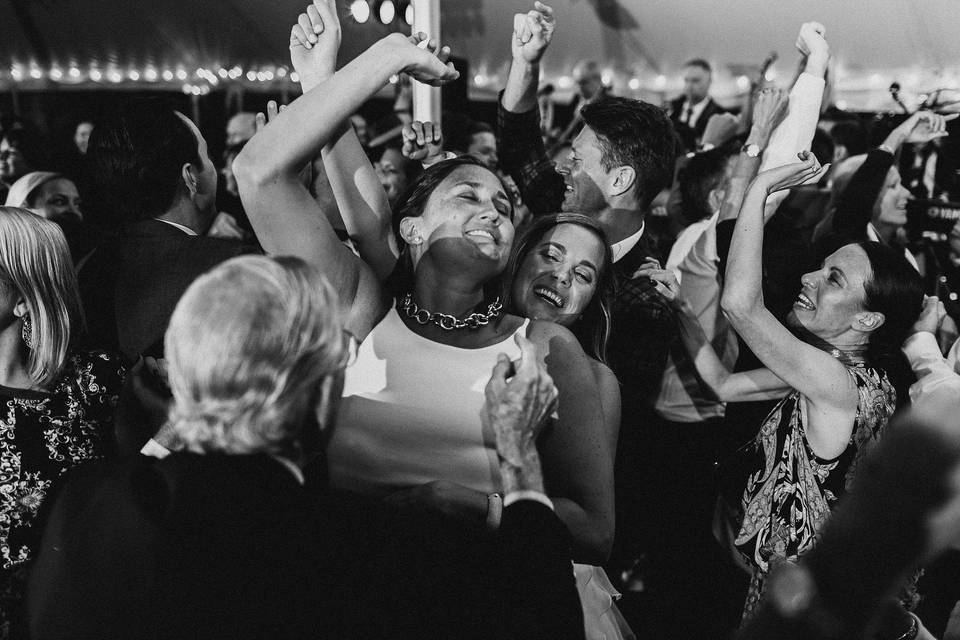 Packed dance floor