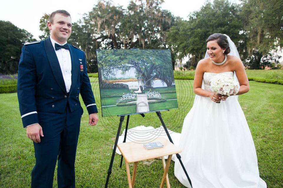 Artistic i Wedding - Live Painting