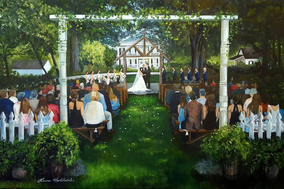 #SCWeddingPainting