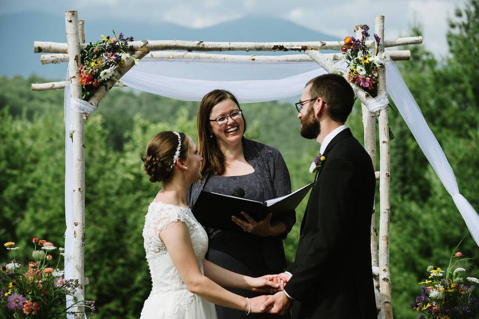 Officiant Carmen George