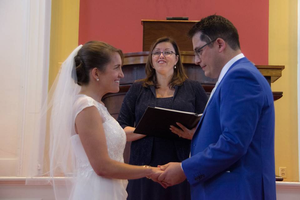 Officiant Carmen George