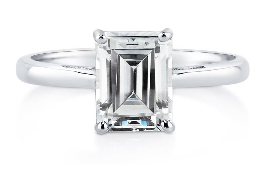 Shop Emerald Cut CZ Solitiare RIng at http://www.berricle.com/step-emerald-cut-cz-925-sterling-silver-solitaire-ring-2-17-ct-jewelry-r810-cl.htm