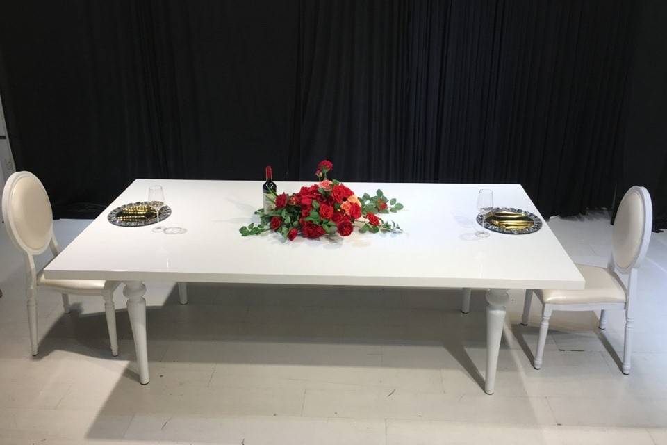 White Table $50
