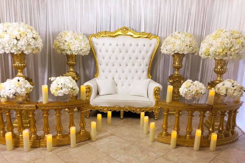 Stage set up