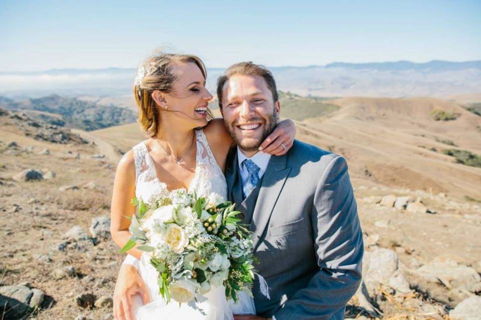 Bride and groom