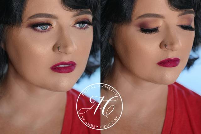 Glam look