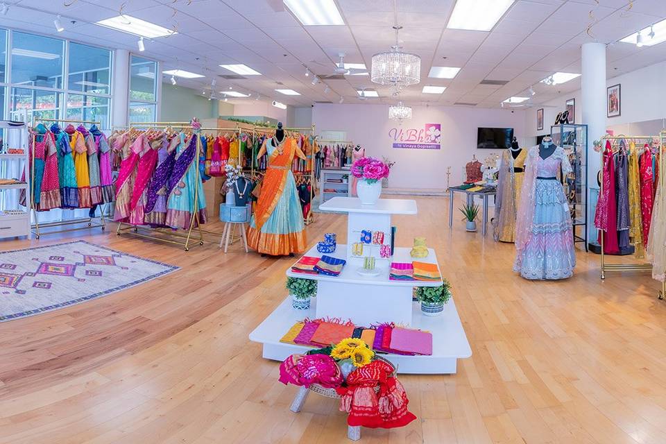 A view of ViBha Boutique