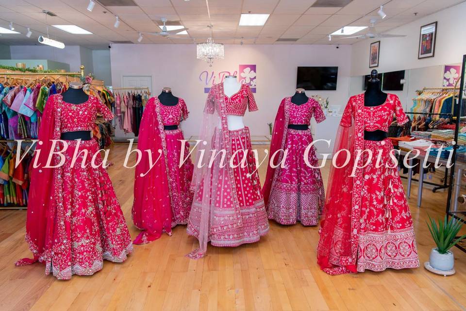 ViBha Bridal Lehengas