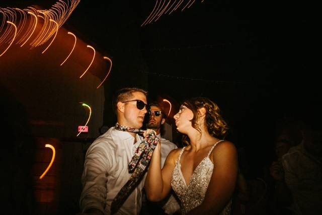 Bride & Groom Dancing