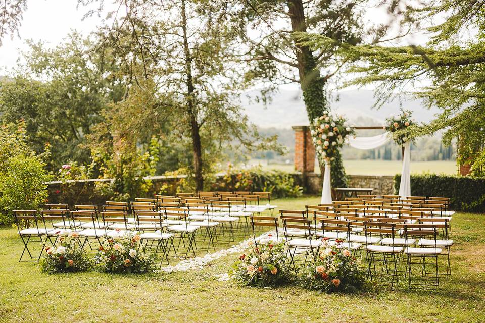 Villa Cini ceremony