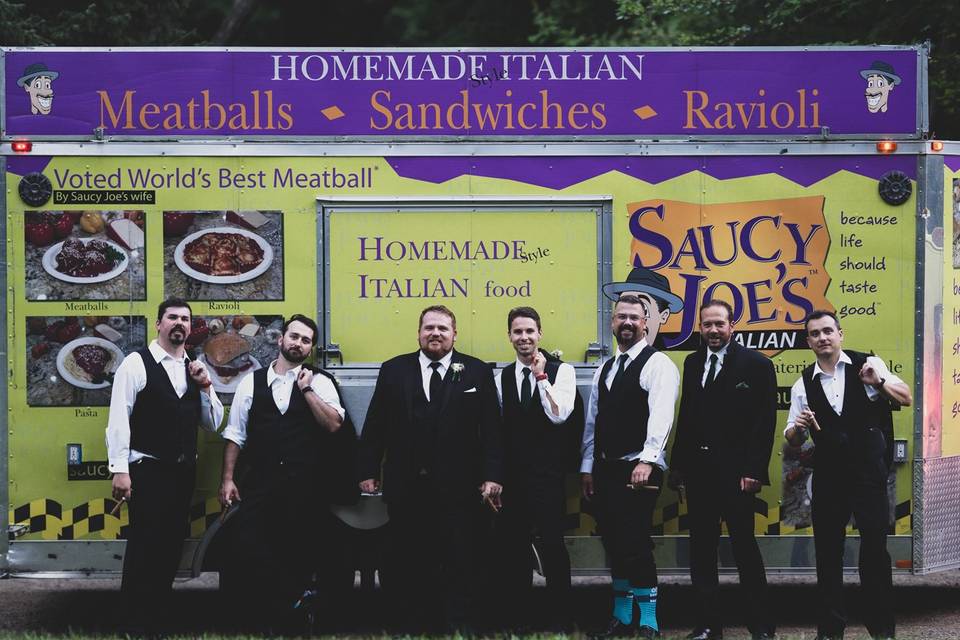 Groom & Groomsmen Food Truck