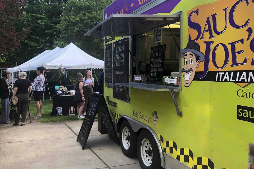 Food Truck Parked at Rehearsal