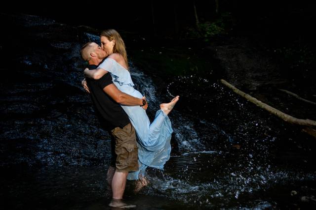 Splashing around