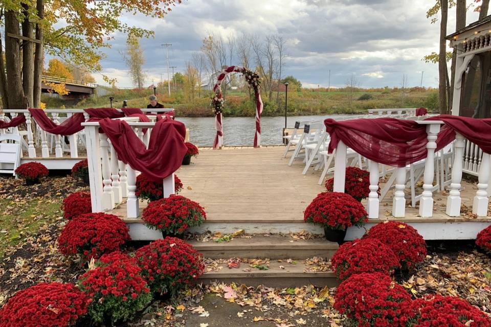 Ceremony by the river