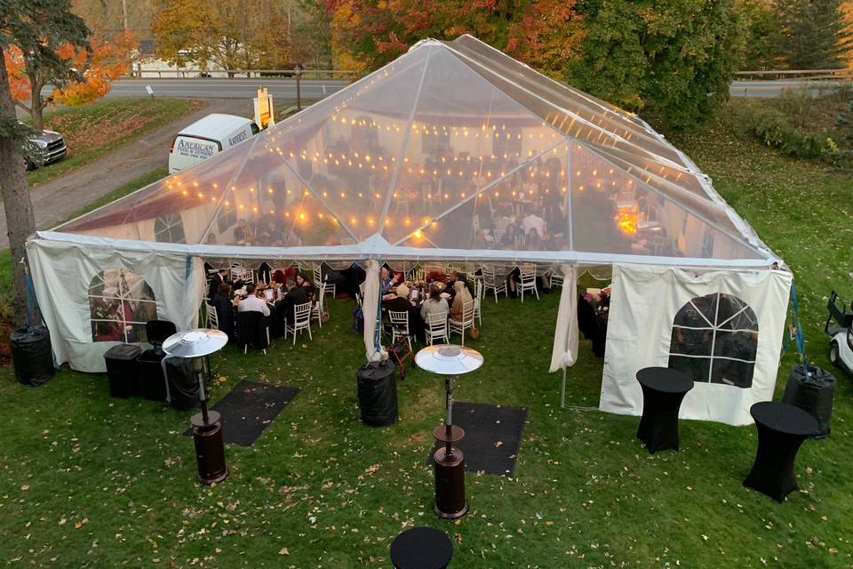 Event Tent from above