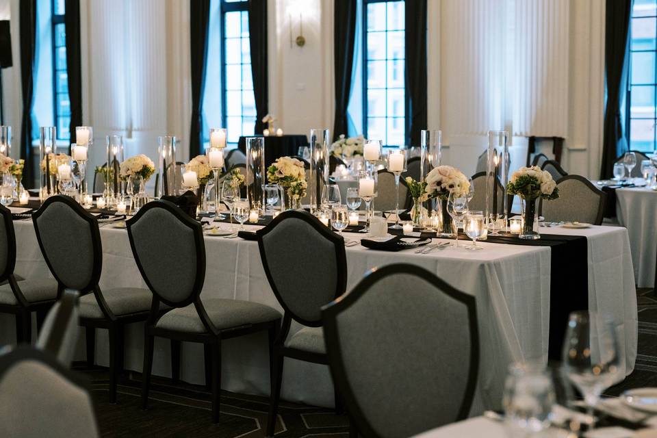 Grand Ballroom Tablescape