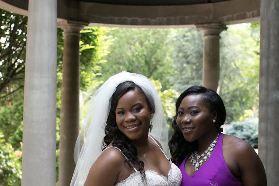 Bride & Maid of Honor