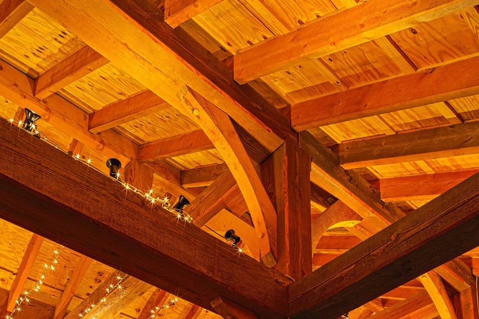 The barn was purpose-built for events and has never held livestock.  Giant beams and polished concrete floor create a high class barn environment that is unmatched in East Tennessee.