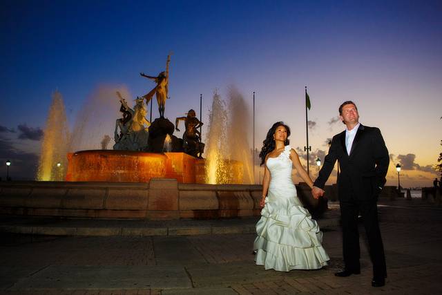 Wedding couple